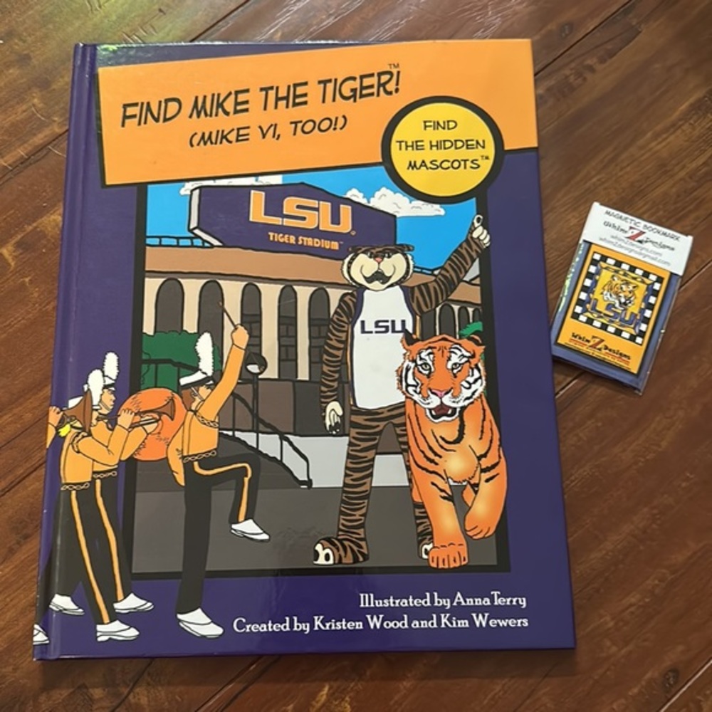 Find‎ Mike the Tiger! Lousisana State University LSU Look & Find book & …